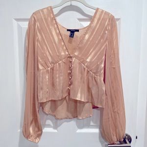 Sparkly Holiday Crop Top